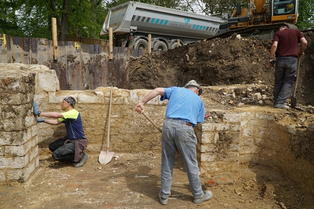 k 4 Werk XXIII Bogen u Schleusenmauer Blockhaus 11 05 2017 49