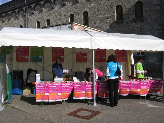 Eröffnung des Festungsweges und der Museumsinsel am 12. Juni 2009